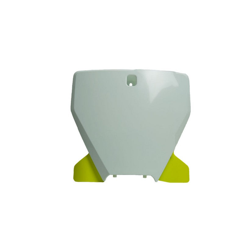 Load image into Gallery viewer, NUMBER PLATE RTECH WHITE HUSQVARNA TC FC FS FX TX
