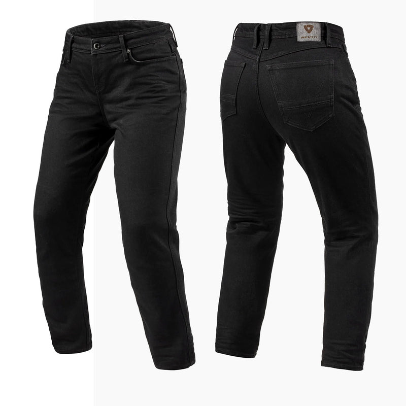 Load image into Gallery viewer, Jeans Violet Ladies BF Black
