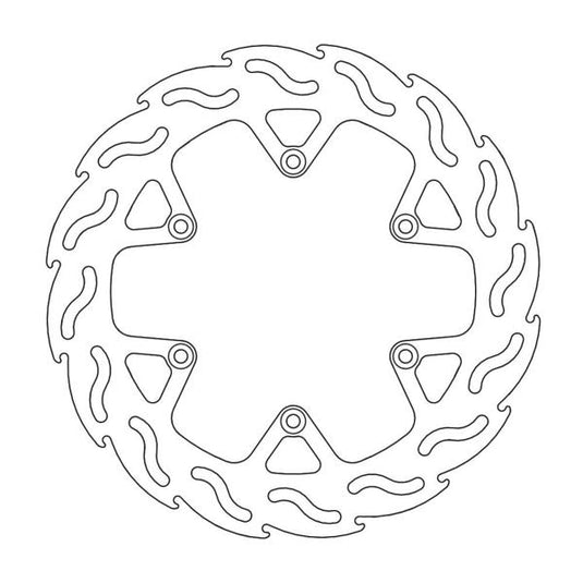 BRAKE DISC REAR MOTO MASTER FLAME 240MM KTM