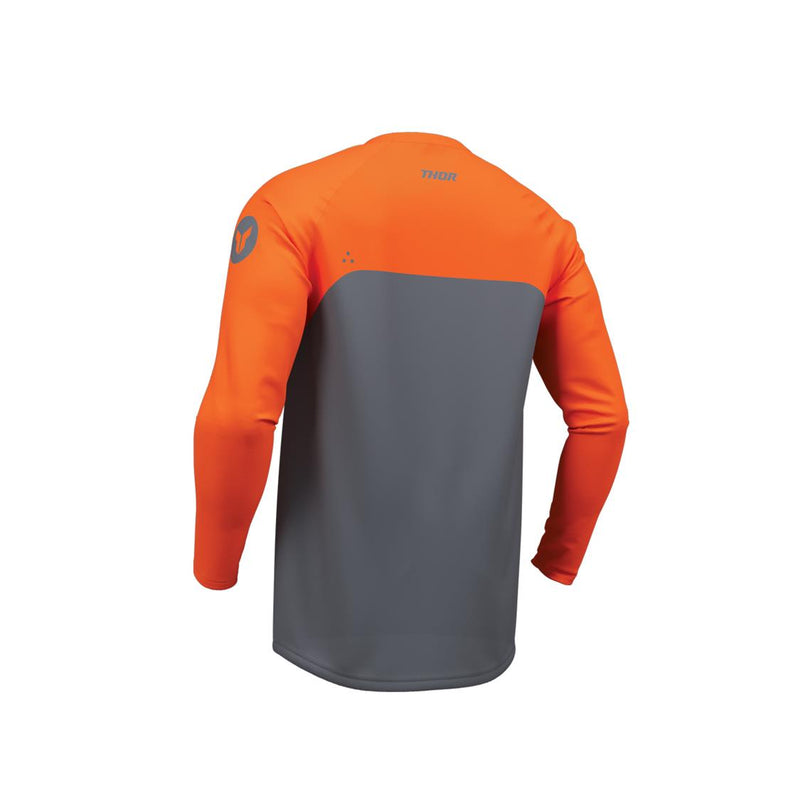 Load image into Gallery viewer, THOR MX JERSEY YOUTH RIDEMODE MENACE CHARCOAL

