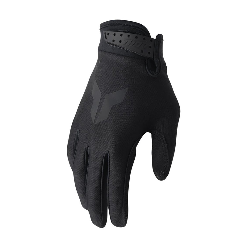 Load image into Gallery viewer, THOR GLOVE YOUTH LAUNCHMODE SPLIT BLACK
