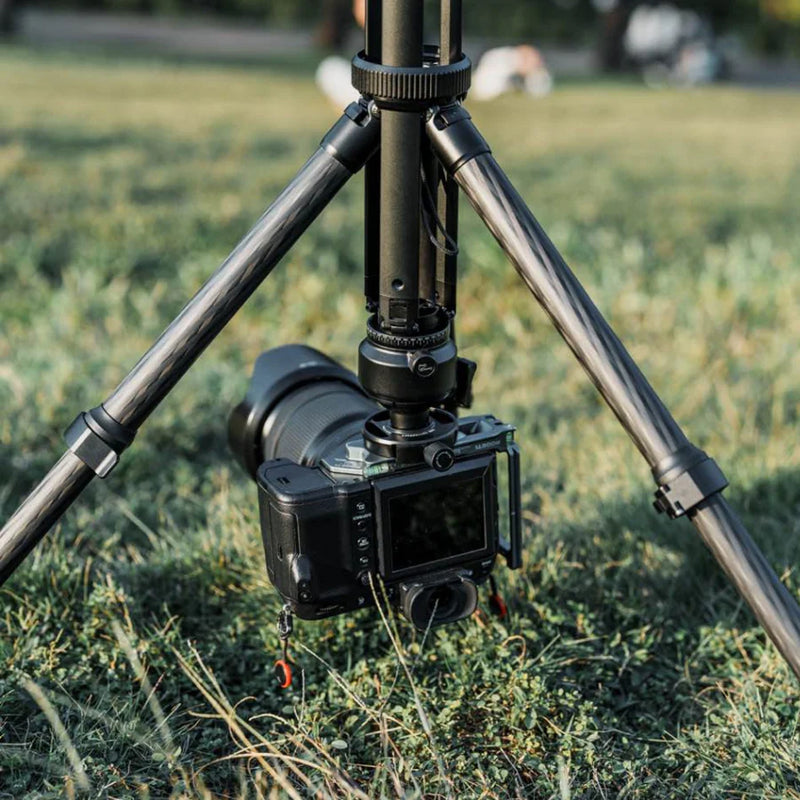 Load image into Gallery viewer, HEIPI VISION 3-IN-1 CARBON FIBER TRAVEL TRIPOD TWIST QUICK RELEASE

