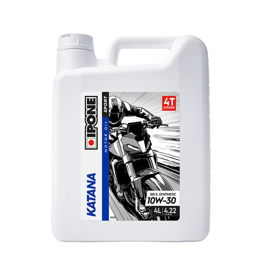 IPONE Katana - 100% Synthetic 4T Oil - 10W-30 1L