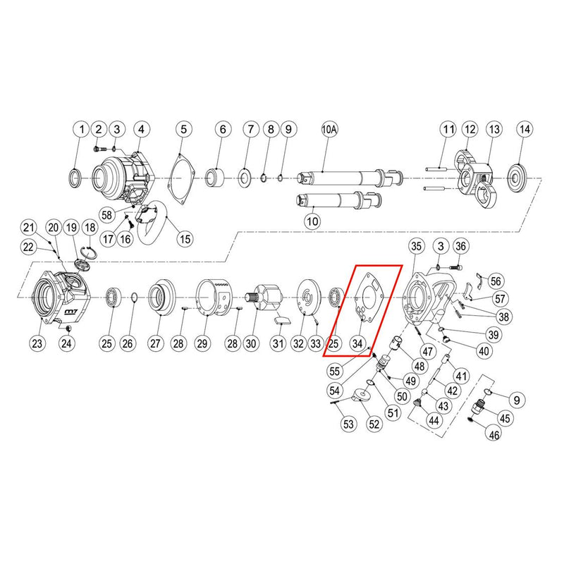 Load image into Gallery viewer, M7 REAR GASKET FOR NC-8211 / NC-8221
