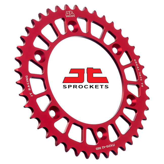 Load image into Gallery viewer, JT Sprocket Rear Alloy Red
