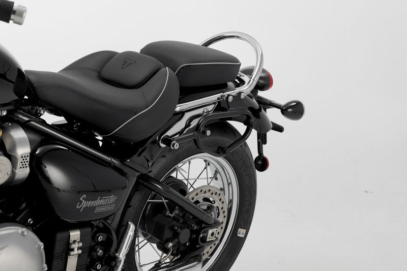 Load image into Gallery viewer, SIDE CARRIER SW MOTECH LEFT TRIUMPH SPEEDMASTER 18-ON

