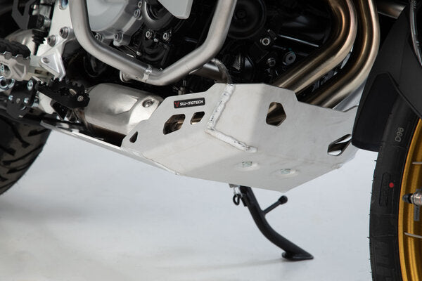 Load image into Gallery viewer, BASH PLATE SW MOTECH SILVER BMW F850GS ADVENTURE 18-ON

