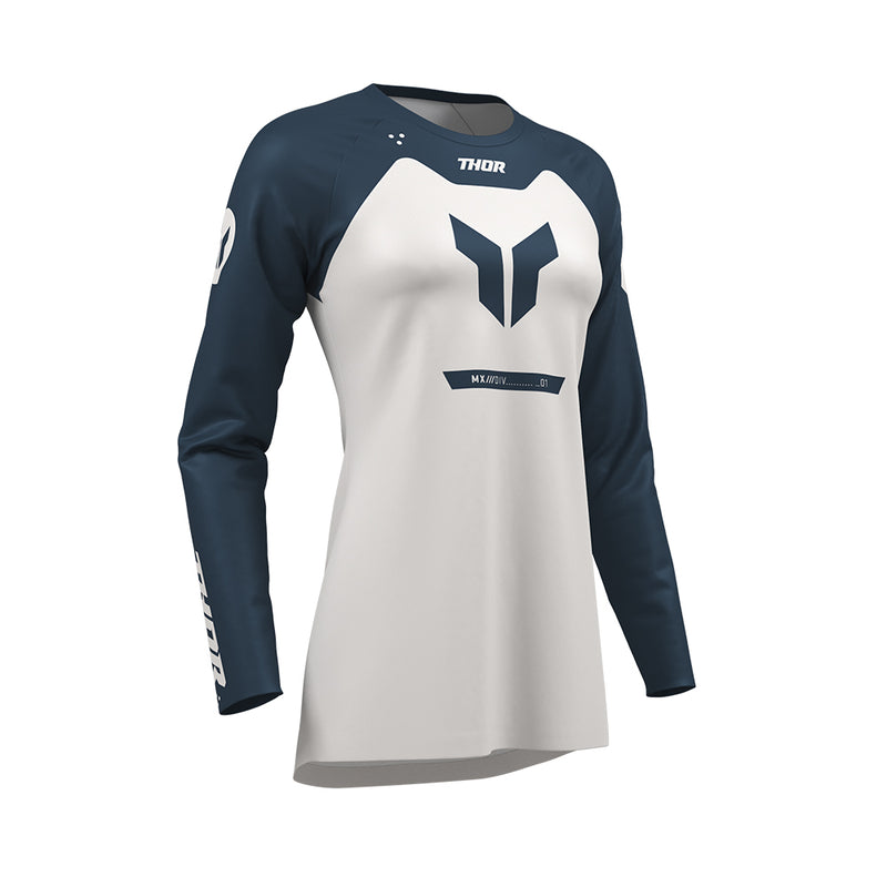 Load image into Gallery viewer, THOR JERSEY WOMENS RIDEMODE MENACE MID/DUST
