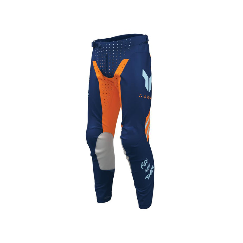 Load image into Gallery viewer, THOR MX PANT LAUNCHMODE FUTURA NAVY/ORG
