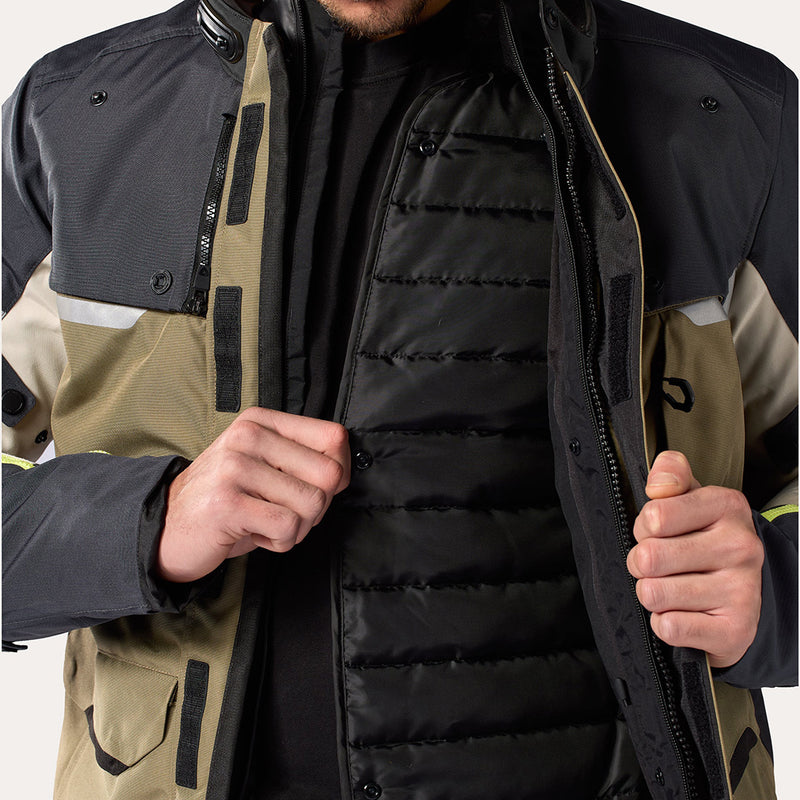 Load image into Gallery viewer, Jacket Outback 4 H2O - Green Anthracite a
