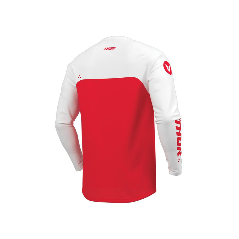 Load image into Gallery viewer, THOR MX JERSEY YOUTH RIDEMODE MENACE RED
