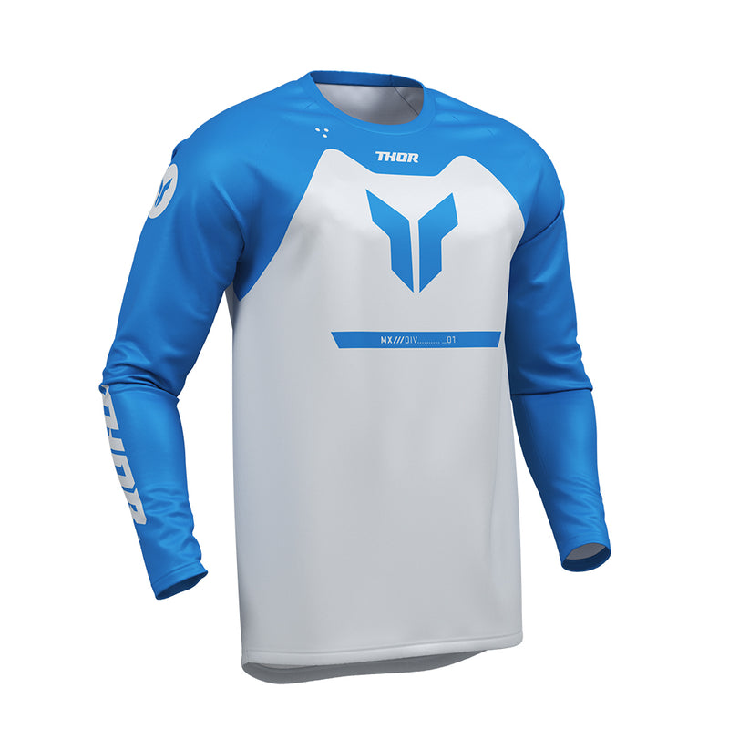 Load image into Gallery viewer, THOR MX JERSEY RIDEMODE MENACE BLUE
