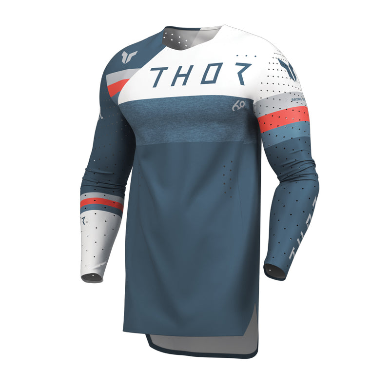 Load image into Gallery viewer, THOR MX JERSEY SPORTMODE LEAGUE BLUE/WHITE
