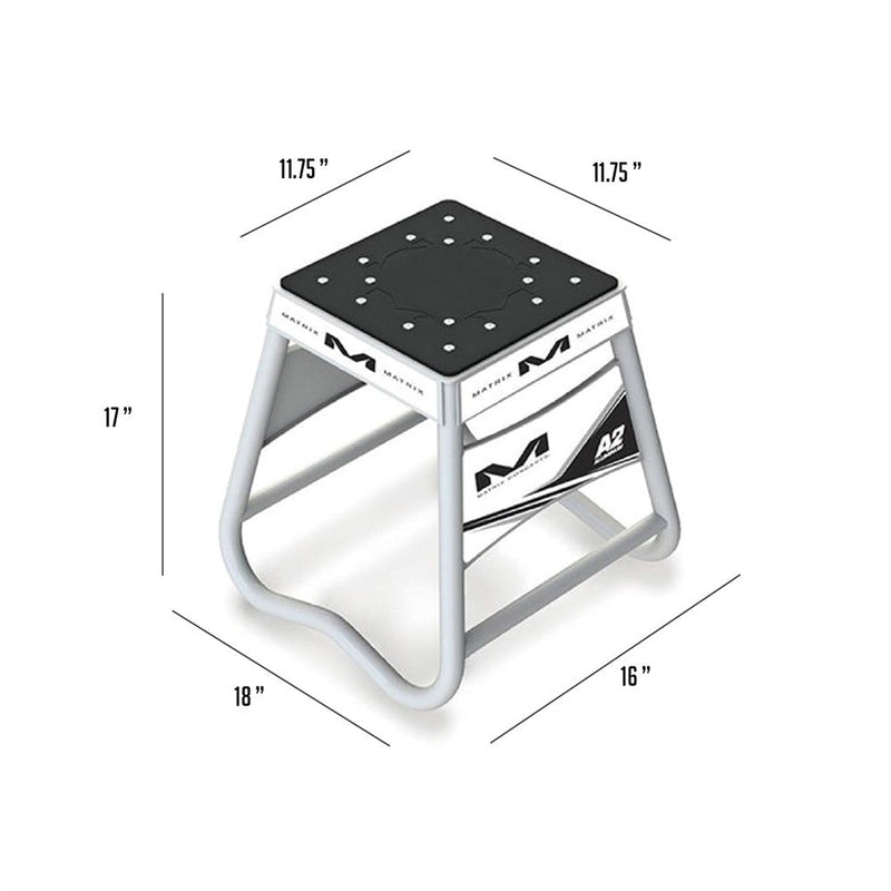 Load image into Gallery viewer, Matrix A2 Aluminium Stand Black
