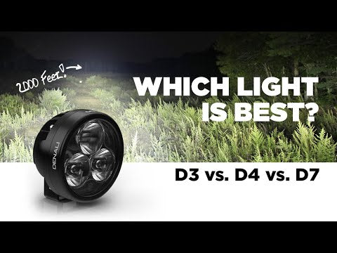 Load and play video in Gallery viewer, Denali D3 LED Driving Light Kit - DataDim™ Technology - Pair
