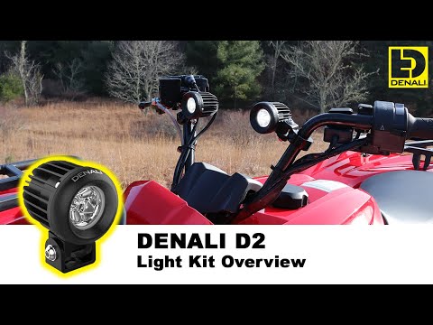 Load and play video in Gallery viewer, Denali 2.0 D2 Amber Trioptic™ Lens Kit (Rev01)
