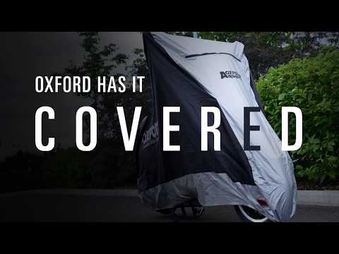 Load and play video in Gallery viewer, Oxford Aquatex Motorcycle Cover - Nylon
