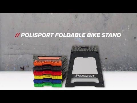 Load and play video in Gallery viewer, Polisport Folding Bike Stand - Green
