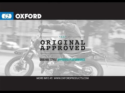 Load and play video in Gallery viewer, Oxford Original CE Armourlite Straight Jean - Black (Long-34L)
