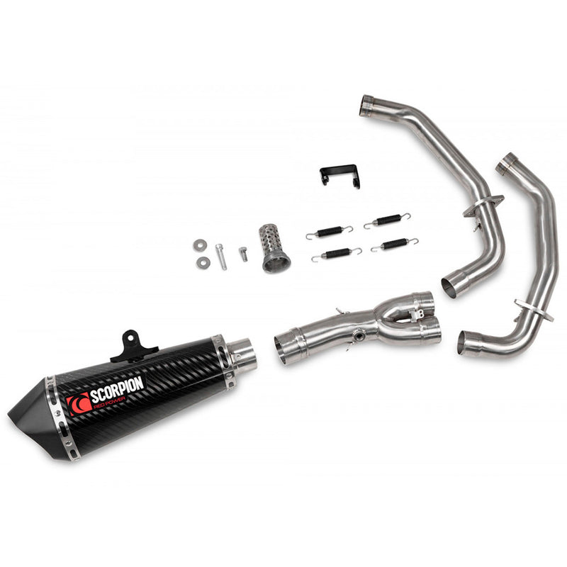 Load image into Gallery viewer, SERKET TAPER FULL SYSTEM CARBON, YAMAHA MT 07 22 - CURRENT
2022 - 2022
