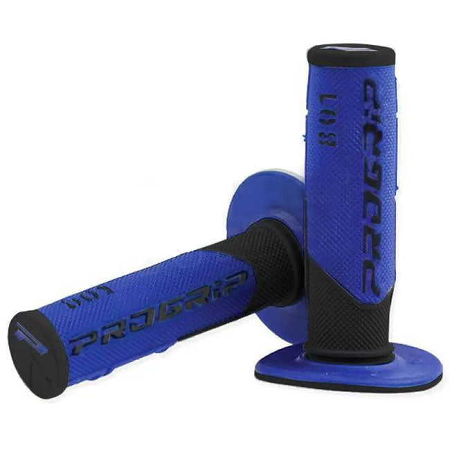 Load image into Gallery viewer, Progrip PG801 MX Grips - Black/Blue PG801BL
