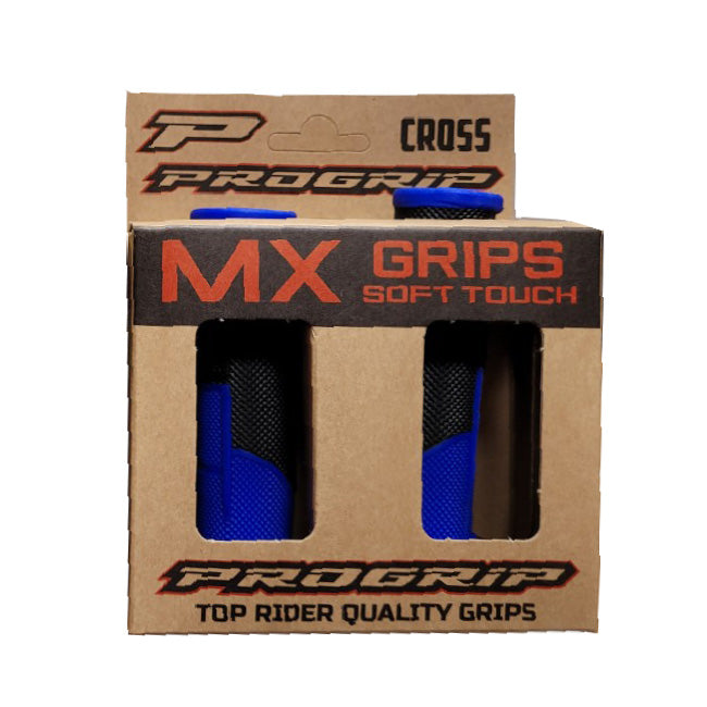 Load image into Gallery viewer, Progrip PG801 MX Grips - Blue/Black PG801LB
