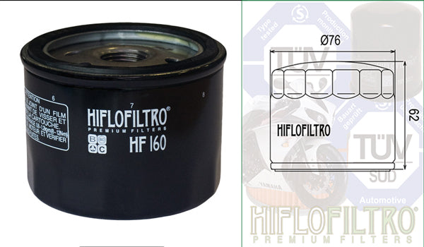 Load image into Gallery viewer, HiFlo HF160 Oil Filter

