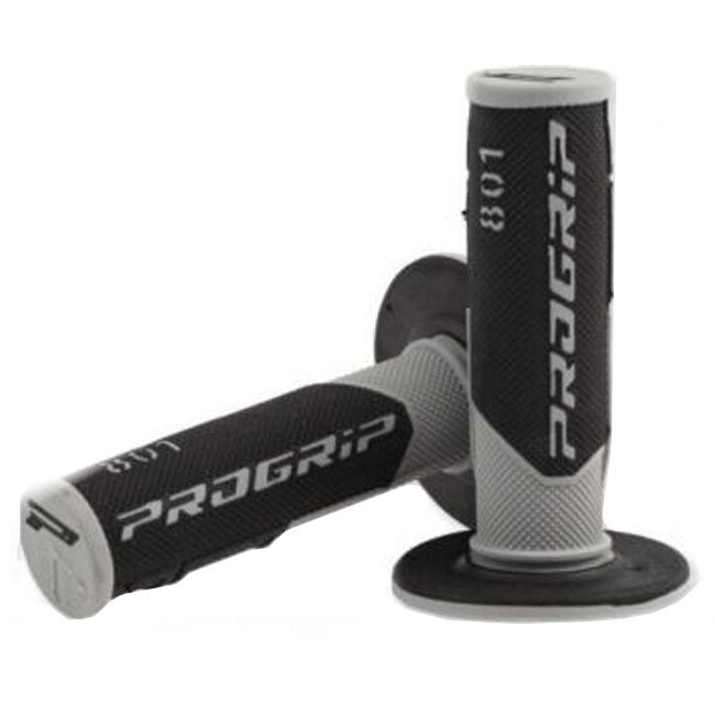 Load image into Gallery viewer, Progrip PG801 MX Grips - Grey/Black PG801GB
