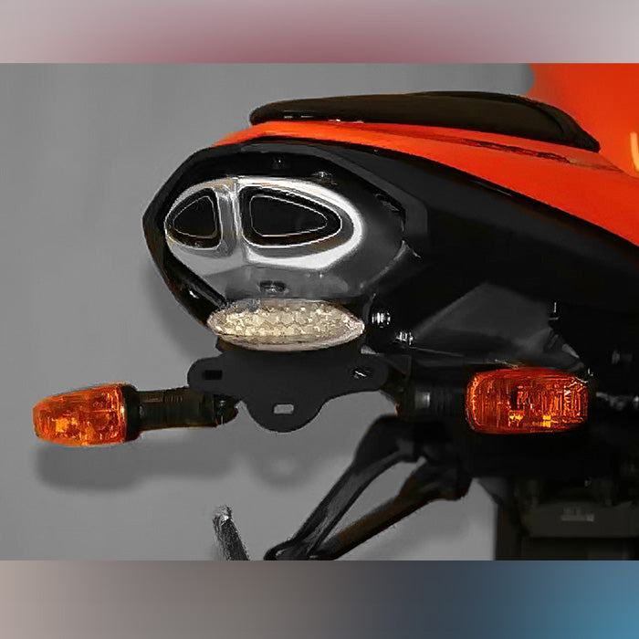 Load image into Gallery viewer, Tail Tidy is suitable for the Kawasaki ZX6R '07-'08 and includes the replacement rear light unit.
