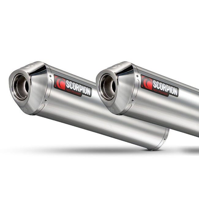 Load image into Gallery viewer, SCORPION Factory Oval Stainless Pair
