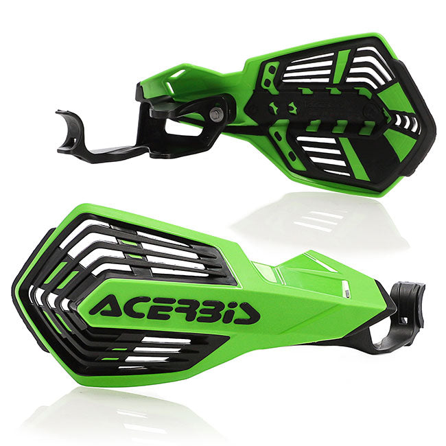 Load image into Gallery viewer, ACERBIS K-Future YKS Handguards Green/Black
