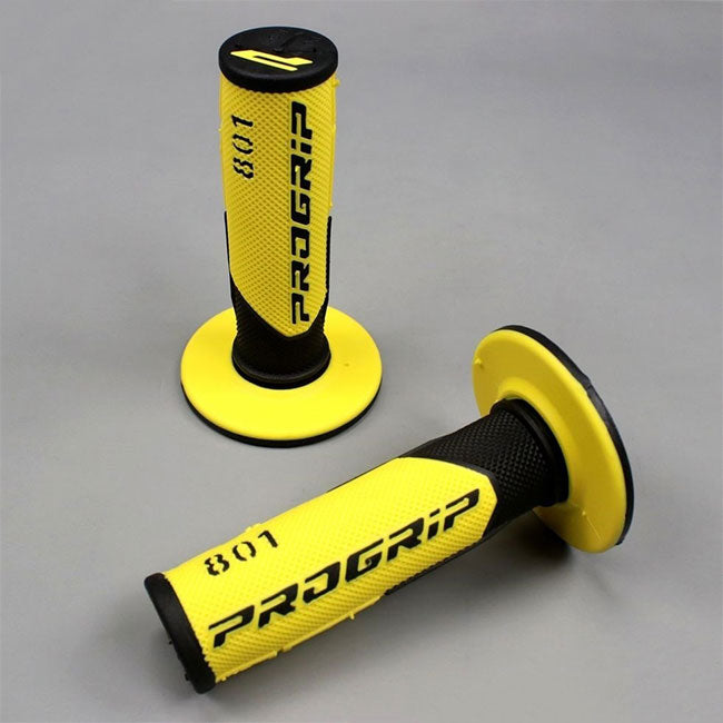 Load image into Gallery viewer, Progrip PG801 MX Grips - Black/Yellow PG801BY
