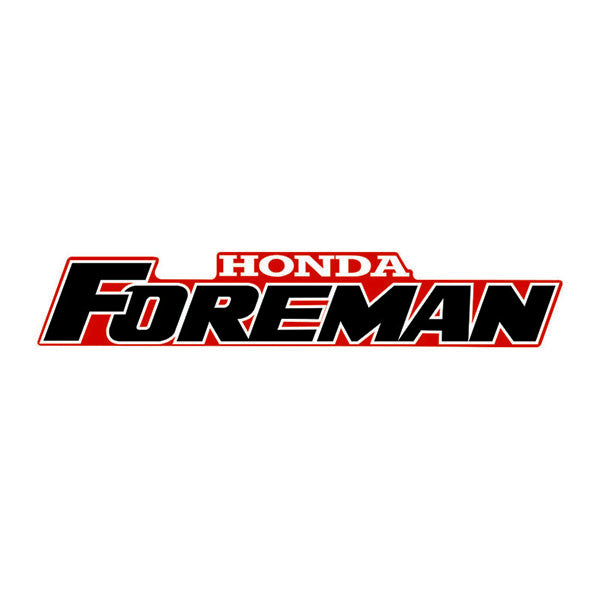 Load image into Gallery viewer, 700.0100 Honda Foreman Tank Sticker 300mm WhiteRedBlack
