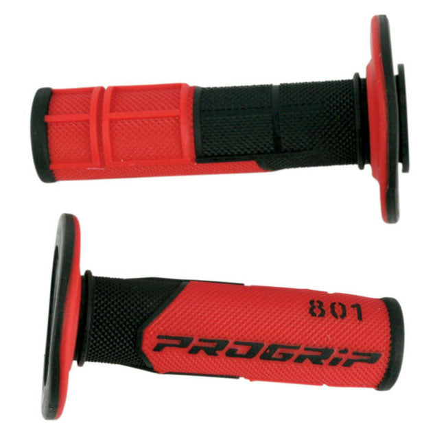 Load image into Gallery viewer, Progrip PG801 MX Grips - Black/Red PG801BR
