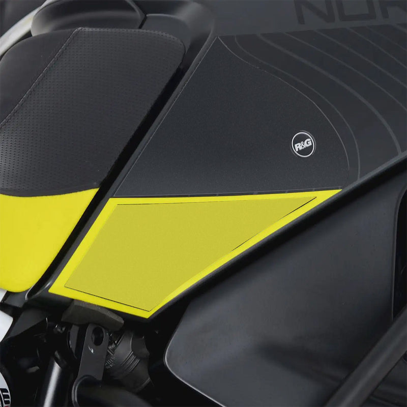 Load image into Gallery viewer, R&amp;G Tank Traction Grips for Husqvarna Norden 901 '22-
