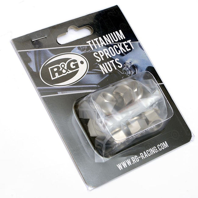 Load image into Gallery viewer, R&amp;G Titanum Sprocket Nuts
