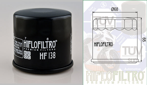 Load image into Gallery viewer, HiFlo HF138 Oil Filter
