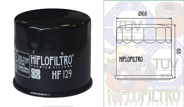 Load image into Gallery viewer, HiFlo HF129 Oil Filter
